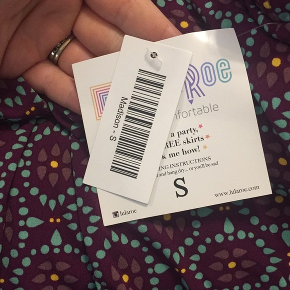 S LuLaRoe Madison Skirt D01 4836 - Picture 4 of 5